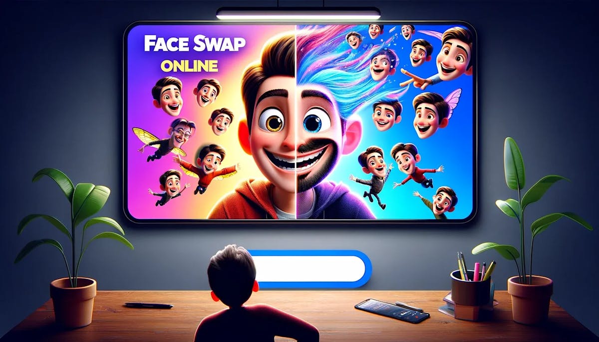 Face Swap AI Poster